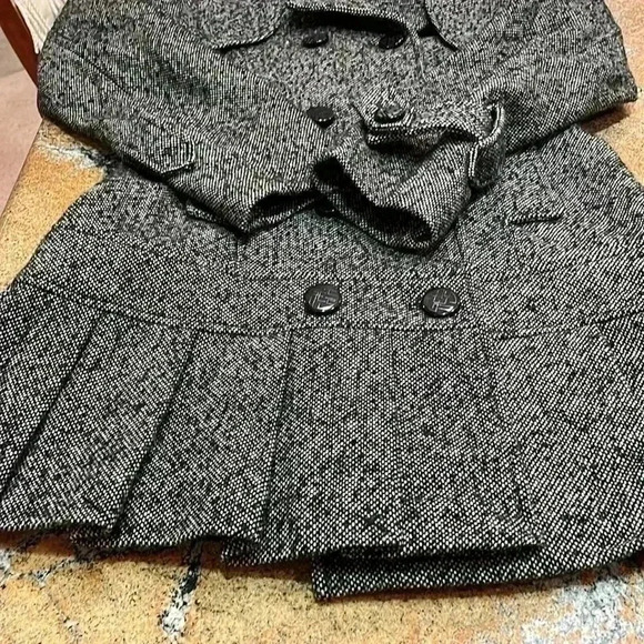 Guess Pleated Detail Wool Blend Coat - Picture 6 of 8